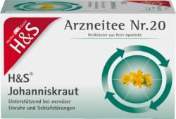 H&S Johanniskraut Filterbeutel 20X2.0 g von H&S Tee - Gesellschaft mbH & Co.