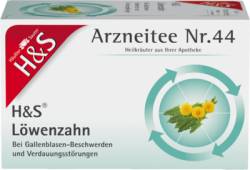 H&S L�wenzahn Filterbeutel 20X2.0 g von H&S Tee - Gesellschaft mbH & Co.