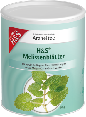 H&S Melissenbl�tter lose 50 g von H&S Tee - Gesellschaft mbH & Co.