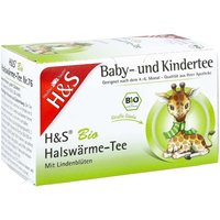 H&s Bio HalswÃ¤rme-Tee Baby- Und Kindertee Fbtl. von H&S