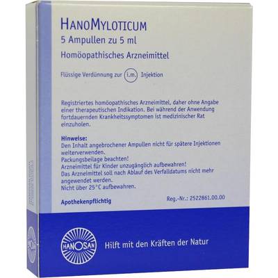 HANOMYLOTICUM Injektionsl�sung 5X5 ml von HANOSAN GmbH