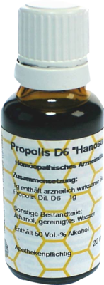 PROPOLIS D 6 Dilution 20 ml von HANOSAN GmbH