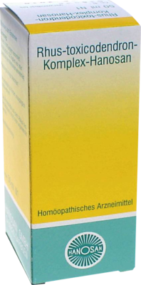 RHUS TOXICODENDRON KOMPLEX Hanosan 50 ml von HANOSAN GmbH