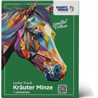 Happy Horse Lecker Snack Kräuter Minze + Leinsamen von HAPPY HORSE