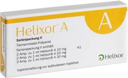 HELIXOR A Serienpackung II Ampullen 7 St von HELIXOR Heilmittel GmbH