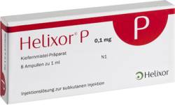 HELIXOR P Ampullen 0,1 mg 8 St von HELIXOR Heilmittel GmbH