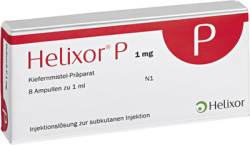 HELIXOR P Ampullen 1 mg 8 St von HELIXOR Heilmittel GmbH