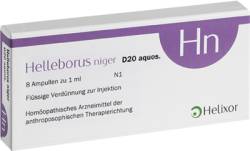 HELLEBORUS NIGER D 20 aquos.Ampullen 8 St von HELIXOR Heilmittel GmbH