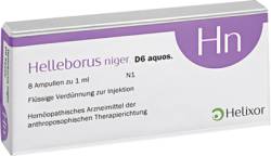 HELLEBORUS NIGER D 6 aquos.Ampullen 8 St von HELIXOR Heilmittel GmbH