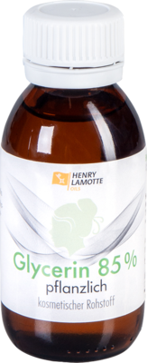 GLYCERIN 85% pflanzlich kosmetischer Rohstoff 100 ml von HENRY LAMOTTE OILS GMB