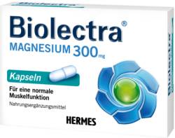 BIOLECTRA Magnesium 300 mg Kapseln 24,6 g von HERMES Arzneimittel GmbH