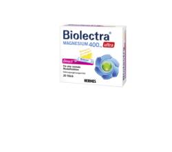 BIOLECTRA Magnesium 400 mg ultra Direct Zitrone 26 g von HERMES Arzneimittel GmbH