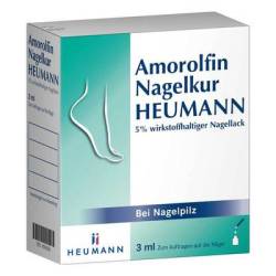 AMOROLFIN Nagelkur Heumann 5% wst.halt.Nagellack 3 ml von HEUMANN PHARMA GmbH & Co. Generica KG