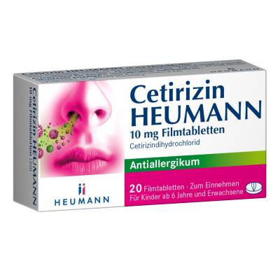 Cetirizin HEUMANN 10mg von HEUMANN PHARMA GmbH & Co. Generica KG