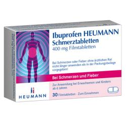 IBUPROFEN Heumann Schmerztabletten 400 mg 30 St von HEUMANN PHARMA GmbH & Co. Generica KG