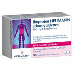 IBUPROFEN Heumann Schmerztabletten 400 mg 50 St von HEUMANN PHARMA GmbH & Co. Generica KG