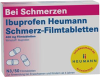IBUPROFEN Heumann Schmerztabletten 400 mg 50 St von HEUMANN PHARMA GmbH & Co. Generica KG