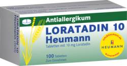 LORATADIN 10 Heumann Tabletten 100 St von HEUMANN PHARMA GmbH & Co. Generica KG
