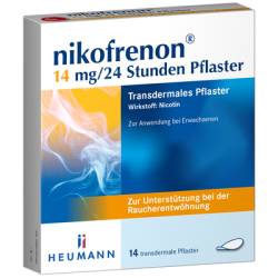 NIKOFRENON 14 mg/24 Stunden Pflaster transdermal 14 St von HEUMANN PHARMA GmbH & Co. Generica KG