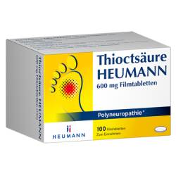 THIOCTS�URE HEUMANN 600 mg Filmtabletten 100 St von HEUMANN PHARMA GmbH & Co. Generica KG
