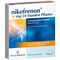 nikofrenon 14 mg/24 Stunden Pflaster, 7 St von HEUMANN PHARMA GmbH & Co. Generica KG