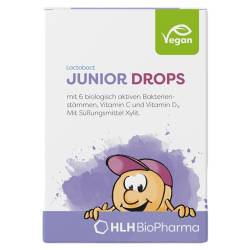 "Lactobact Junior Drops Lutschtabletten 60 Stück" von "HLH BioPharma GmbH"
