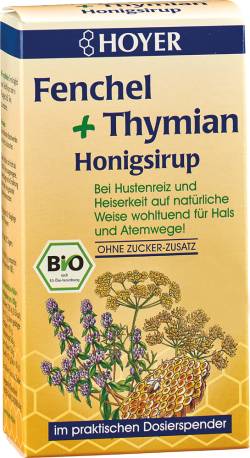 HOYER Fenchel+Thymian Honigsirup von HOYER GmbH