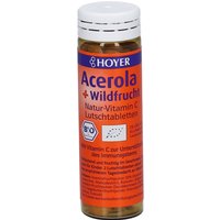 Acerola und Wildfrucht Vitamin C Lutschtabletten von HOYER