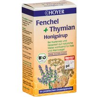 Hoyer Fenchel + Thymian Honigsirup von HOYER