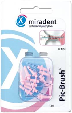MIRADENT Interd.Pic-Brush Ersatzb.xx-fein pink 12 St von Hager Pharma GmbH
