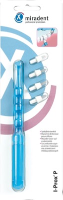 MIRADENT Spitzbürsten-Kit I-Prox P tra.blau 1H.4B. von Hager Pharma GmbH