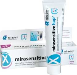 MIRADENT Zahncreme mirasensitive hap+ von Hager Pharma GmbH