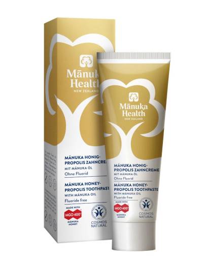 Manuka Health Honig-Propolis Zahncreme fluoridfrei von Hager Pharma GmbH