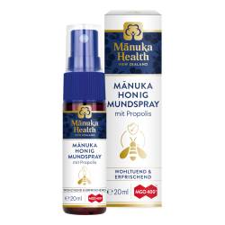 Manuka Health MANUKA HONIG MUNDSPRAY mit Propolis MGO 400+ von Hager Pharma GmbH