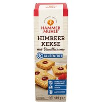 Hammermühle Himbeerkekse mit Vanillecreme glutenfrei von Hammermühle