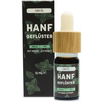 Hanfgeflüster CBD Minzöl 10% von Hanfgeflüster