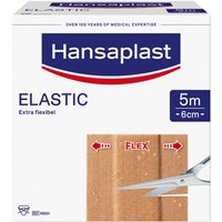 Hansaplast Elastic Pflaster 5mx6cm von Hansaplast