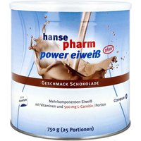 Hansepharm Power Eiweiss plus Schoko Pulver von Hansepharm