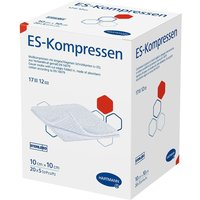 ES-Kompressen steril 12-fach 10 x 10 cm von Hartmann