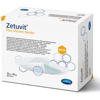 Hartmann Zetuvit® Plus Silicone Border Wundauflage 17,5x17,5 cm von Hartmann