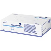 Peha-soft® nitrile guard puderfrei unsteril Untersuchungshandschuhe Gr. M 7 - 8 von Hartmann