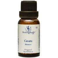 Healing Herbs Cerato Original Bachblüten Globuli von Healing Herbs