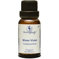Healing Herbs Water Violet Original Bachblüten Globuli von Healing Herbs