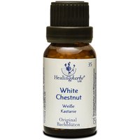 Healing Herbs White Chestnut Original Bachblüten Globuli von Healing Herbs
