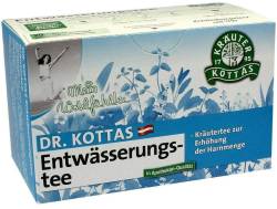 Dr. Kottas Entwässerungstee 20 Filterbeutel von Hecht Pharma GmbH GB - Hand