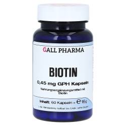 "BIOTIN 0,45 mg GPH Kapseln 60 Stück" von "Hecht Pharma GmbH"
