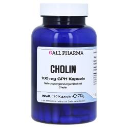 "CHOLIN 100 mg GPH Kapseln 120 Stück" von "Hecht Pharma GmbH"