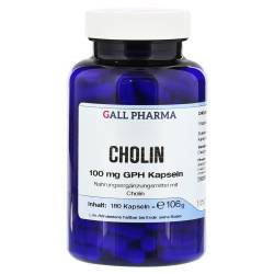 "CHOLIN 100 mg GPH Kapseln 180 Stück" von "Hecht Pharma GmbH"