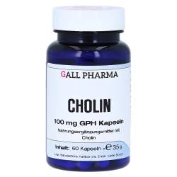 "CHOLIN 100 mg GPH Kapseln 60 Stück" von "Hecht Pharma GmbH"