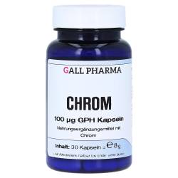 "CHROM 100 µg GPH Kapseln 30 Stück" von "Hecht Pharma GmbH"